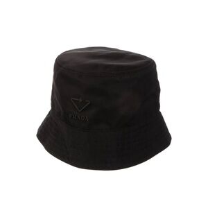 Prada Black Nylon Bucket Hat SZ Small